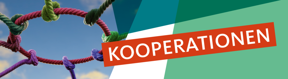 Symbolbild für Kooperationen: Seile, die miteinander verknotet sind