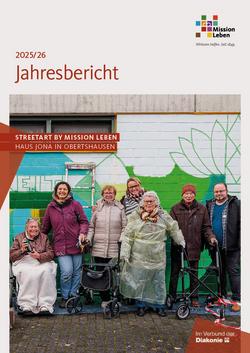 Titelseite des Jahresberichts 2025/26